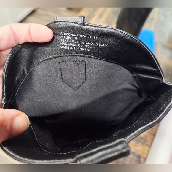 Arizona Black Tall Women's Cowboy Boots - Picture 6 of 10